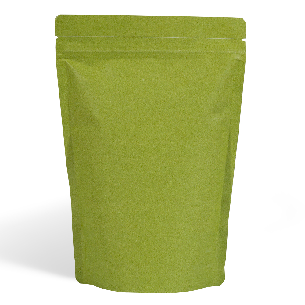 Green paper bags