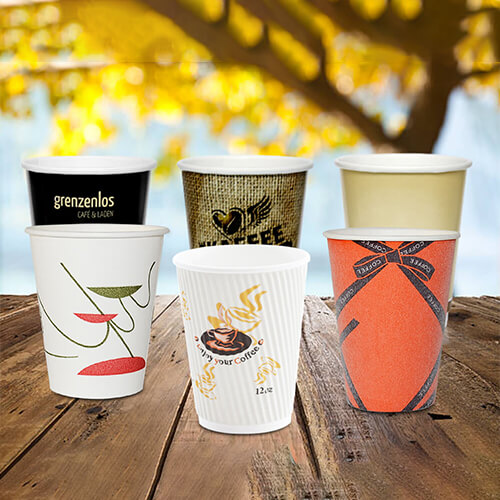 Printed Paper-Plastic Cups